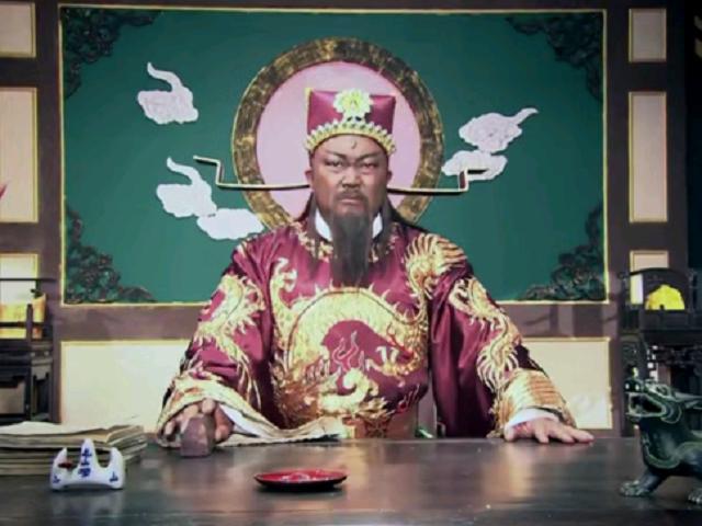 Bao Công – vị quan nổi tiếng tham liêm, chính trực trong lịch sử Trung Quốc (ảnh từ phim truyền hình Trung Quốc)