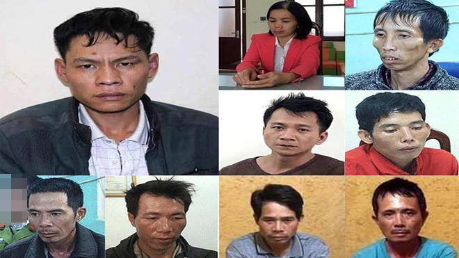 9 đối tượng liên quan trong vụ án nữ sinh giao gà bị giết ở Điện Biên
