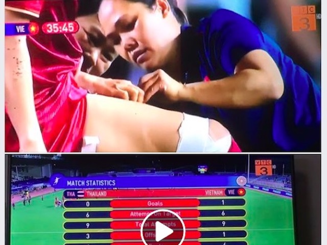 ĐT bóng đá nữ Việt Nam vô địch SEA Games 30, dân mạng xót xa ”HCV kèm máu”