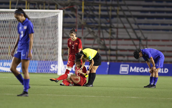 Chấn thương chảy máu, tuyển nữ Việt Nam nén đau hạ Thái Lan vô địch SEA Games - 3