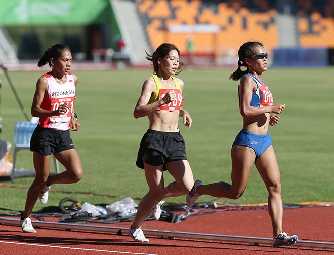 “Hot girl” điền kinh Việt Nam nén đau suốt 2km giành HCV SEA Games - 4