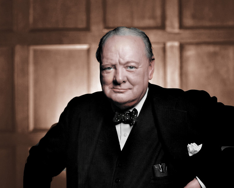 Winston Churchill – vị Thủ tướng vĩ đại nước Anh, nợ như "chúa chổm" (ảnh minh họa)