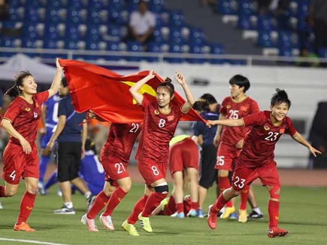 Số tiền thưởng dành cho ĐT bóng đá nữ Việt Nam “khủng” chưa từng có trong lịch sử