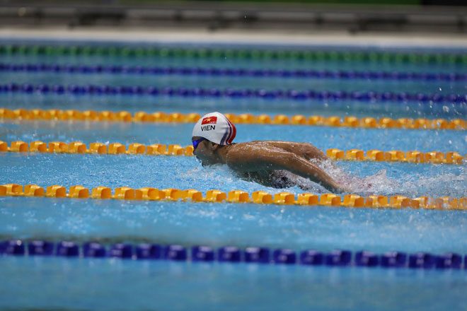 Ánh Viên hiện tại đã có 24 HCV SEA Games chỉ kém Schooling đúng 1 HCV