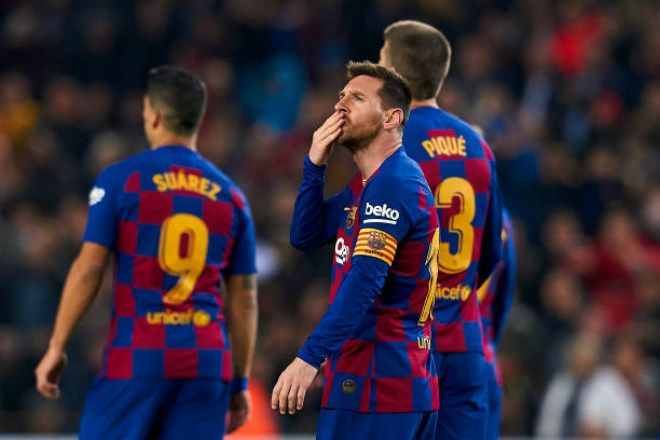 Messi lập hat-trick, Barca đại thắng và củng cố ngôi đầu bảng