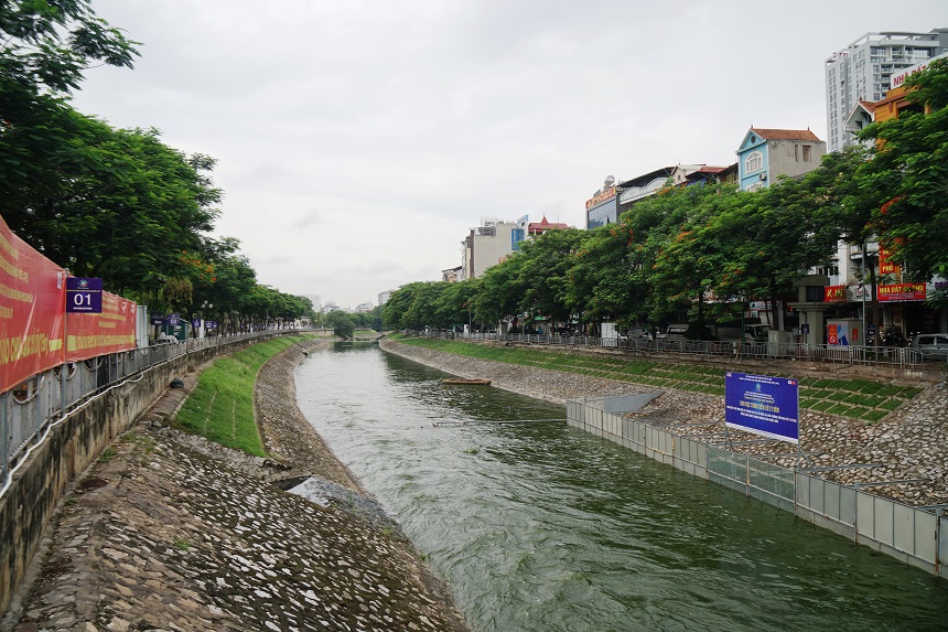 Tổ chức Nhật Bản từng thí điểm làm sạch sông Tô Lịch bằng công nghệ Nano Bioreactor.