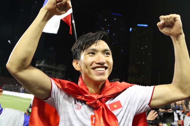 Văn Hậu hoàn thành giấc mơ vàng SEA Games