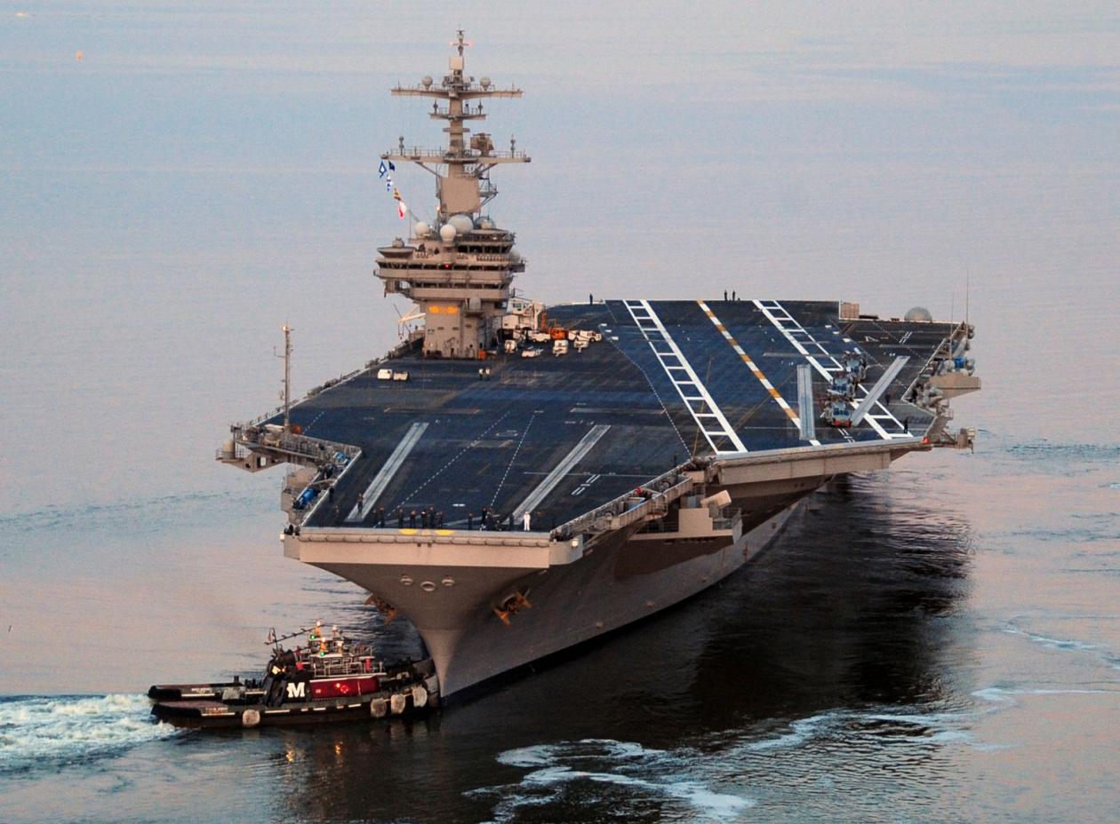 Mỹ có thể huy động lực lượng đến bất kì đâu trên thế giới nhờ tàu sân bay.