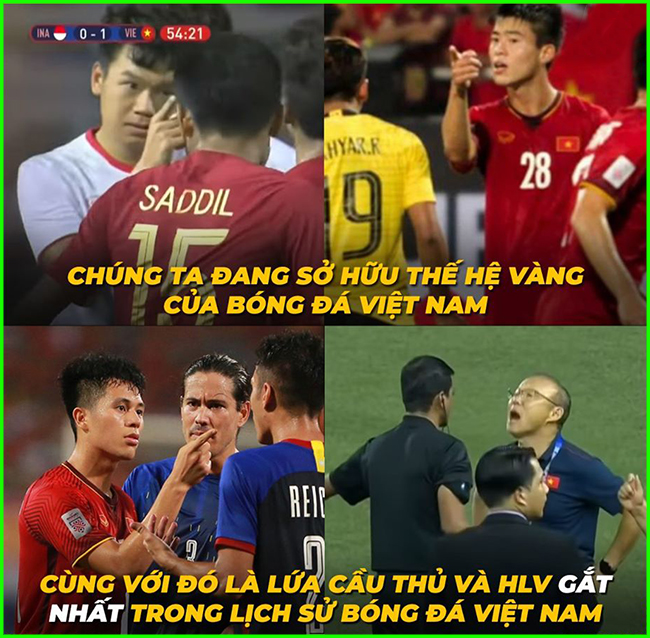 Đội tuyển Việt Nam đang sở hữu những con người "gắt" nhất lịch sử.