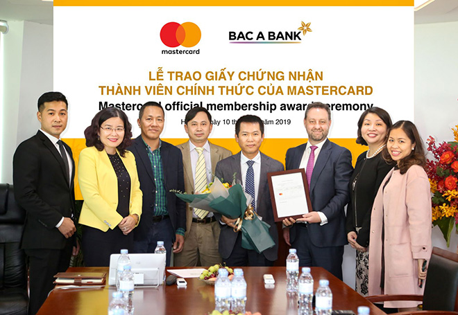 Bac A Bank trở thành thành viên chính thức của Mastercard - 1