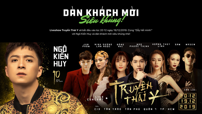 Ngô Kiến Huy mở liveshow miễn phí cho fan cùng nhà đồng hành mạng xã hội Gapo