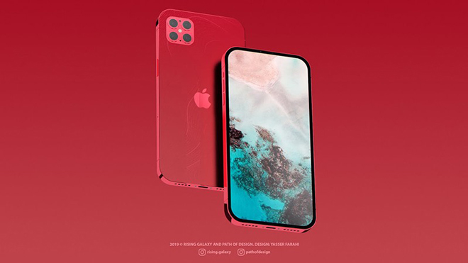 Ảnh concept iPhone 12.