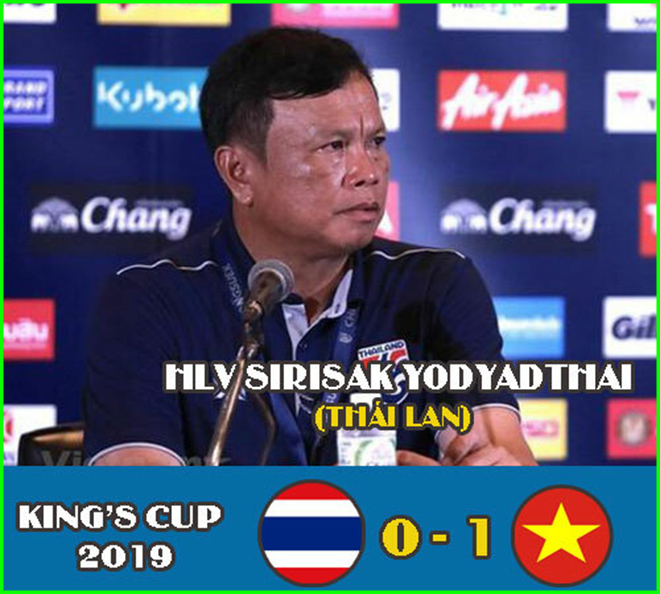 Để thua Việt Nam tại King&#39;s Cup khi Thái Lan là chủ nhà, HLV trưởng bị sa thải.