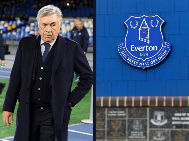 HLV Ancelotti sắp gia nhập Everton