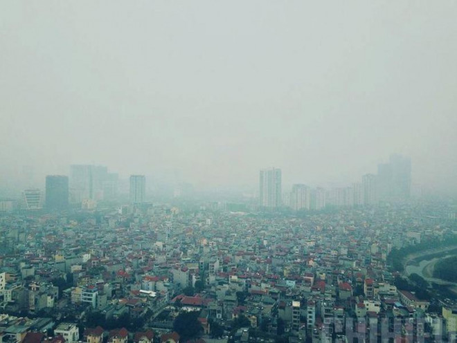 Hà Nội ô nhiễm không khí nặng