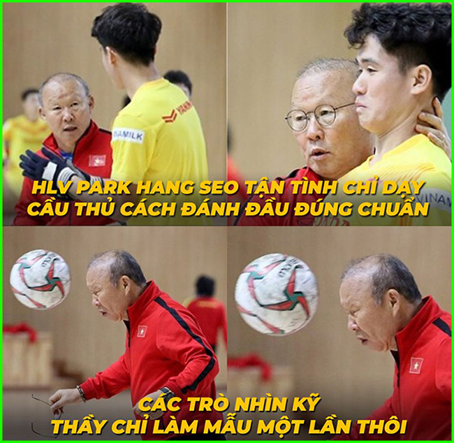 Nhìn cho kỹ vào, thầy chỉ làm mẫu một lần thôi đấy.