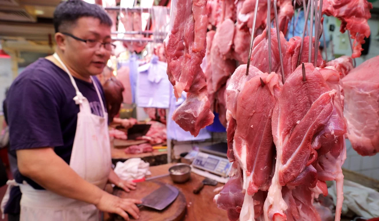 Nhập thịt lợn đông lạnh có thể là giải pháp đối phó với tình trạng khan hiếm hiện nay (Nguồn: SCMP)