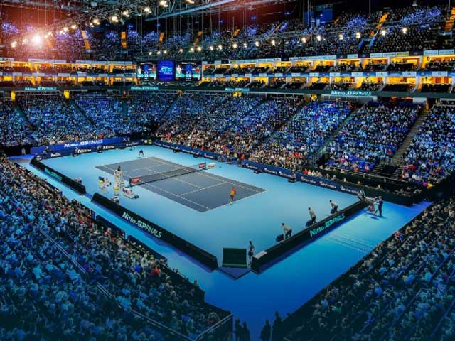 Sân O2, nơi tổ chức các trận đấu ở ATP Finals 2019