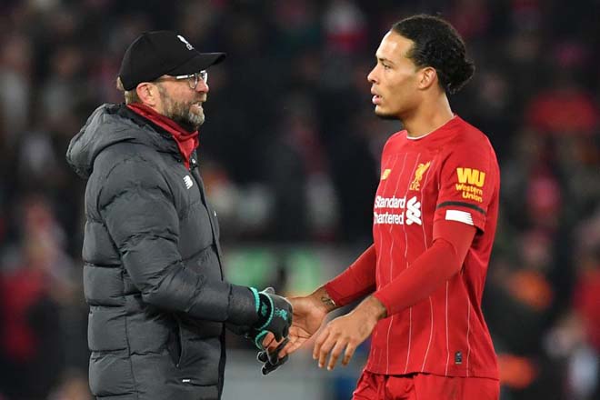 Van Dijk đang gặp vấn đề