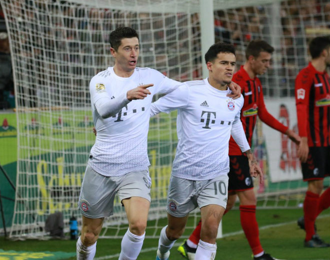 Bayern thắng nghẹt thở nhờ 2 bàn thắng ở phút bù giờ