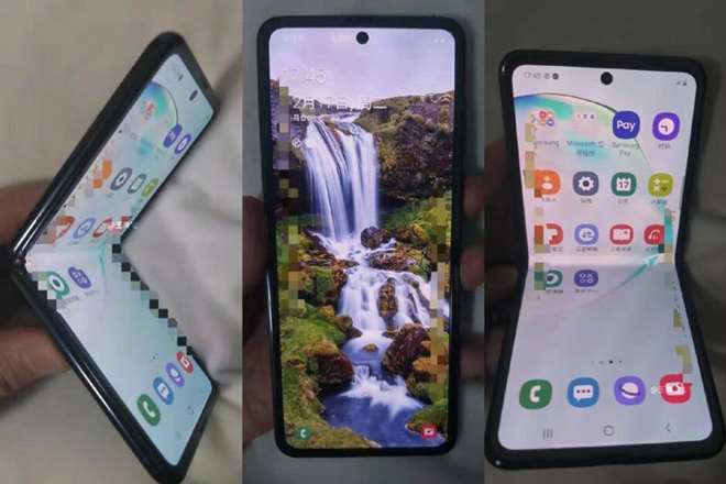 Ảnh thực tế được cho là&nbsp;Galaxy Fold 2.