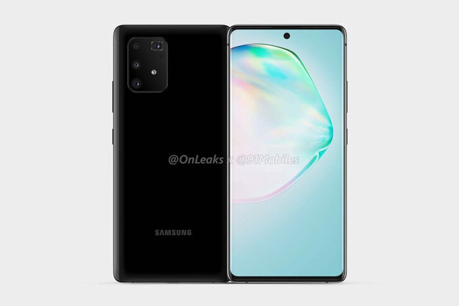 Ảnh concept Galaxy S10 Lite.