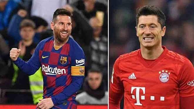 Messi và Lewandowski sẽ là 2 cầu thủ còn hy vọng đoạt ngôi đầu danh sách ghi bàn năm 2019
