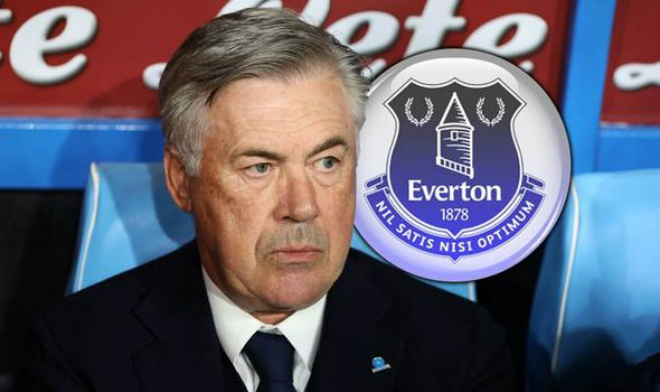 HLV Ancelotti chính thức đến Everton