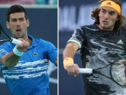 Thể thao - Video tennis Djokovic - Tsitsipas: &quot;Mưa break&quot; dồn dập, đòn đau set 3