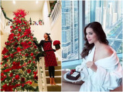 Đời sống Showbiz - Cận cảnh biệt thự hoành tráng sang chảnh của Phạm Hương tại Mỹ mùa Noel