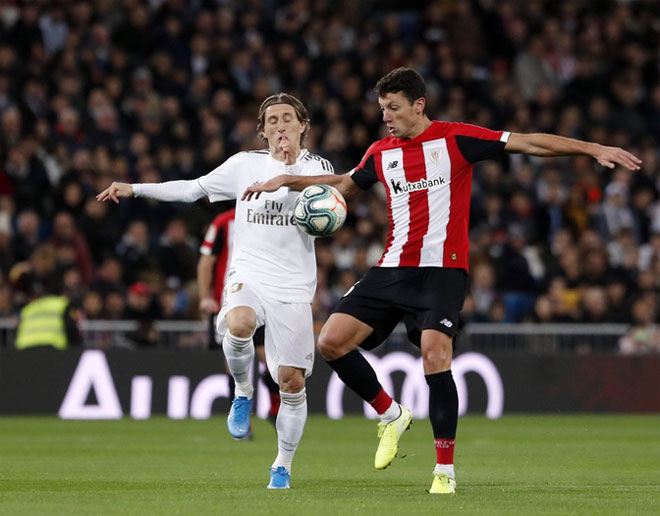 Trực tiếp bóng đá Real Madrid - Athletic Bilbao: Phòng ngự kiên cường (Hết giờ) - 1