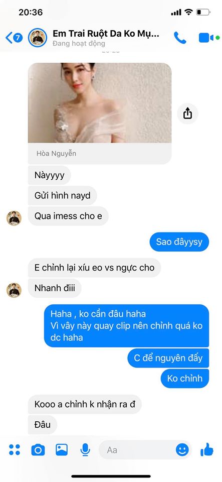 Hòa Minzy đăng ngay đoạn hội thoại với Đức Phúc