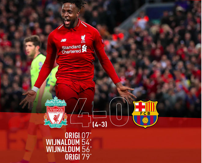 Liverpool ngược dòng không tưởng hạ Barca trước khi vô địch Champions League