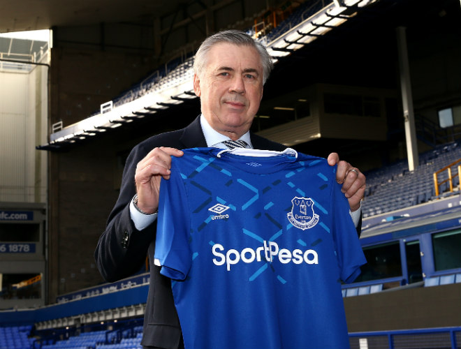 Ancelotti tái xuất Premier League sau 8 năm khi nhận lời dẫn dắt Everton