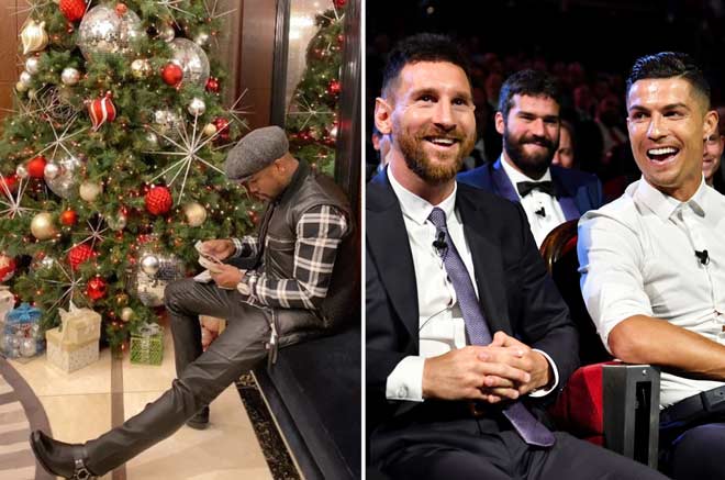 Mayweather "khoe khoang" danh hiệu kiếm tiền giỏi nhất ngay sau khi biết tin thắng Messi, Ronaldo