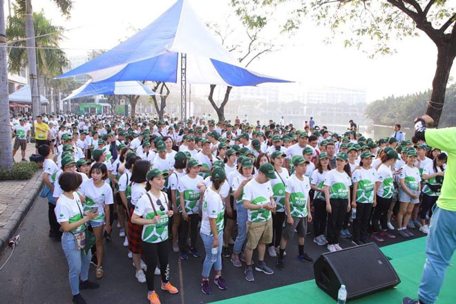 Đây là năm đầu tiên Cathay tổ chức chương trình chạy bộ vì sức khỏe dành cho đối tượng là khách hàng và nhân viên trên toàn quốc.