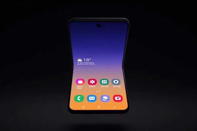 Ảnh concept Galaxy Fold 2.