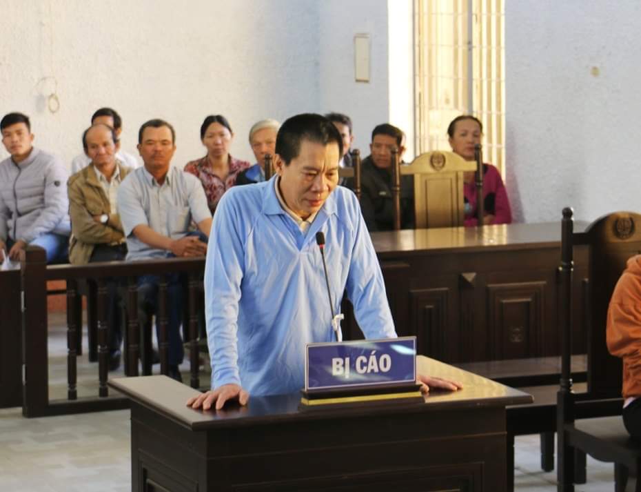 Bị cáo Mã Minh Thu tại phiên tòa.