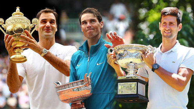 Djokovic, Nadal phế truất "ngai vàng" của Federer trong thập niên 2010