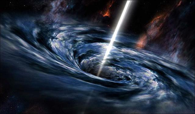 Nếu Trái Đất vượt qua hố đen an toàn, có thể con người sẽ đến một vũ trụ mới.