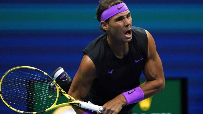 Không tay vợt nào giao bóng 2 tốt hơn Nadal trong mùa giải tennis 2019