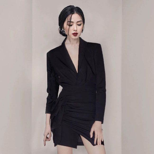 10 kiểu blazer dress giúp nàng sang chảnh từ văn phòng đến khi dự tiệc - 10