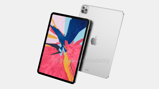 Ảnh concept iPad Pro 2020.