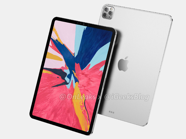 Đây sẽ là thiết kế mỹ miều của iPad Pro 2020