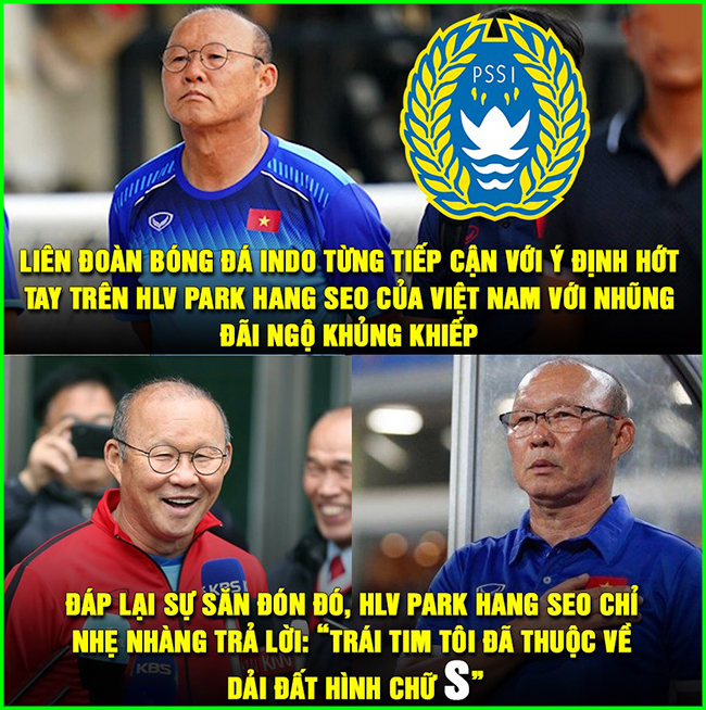 Dường như thầy Park sinh ra là dành cho bóng đá Việt Nam.