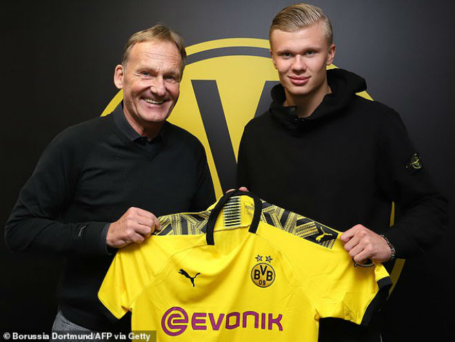 MU vừa để xổng Erling Haaland vào tay Dortmund