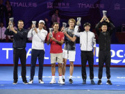 Thể thao - Federer cực khỏe gây sốt Trung Quốc: Hạ Zverev rồi đọ sức &quot;Rắn 2 đầu&quot;