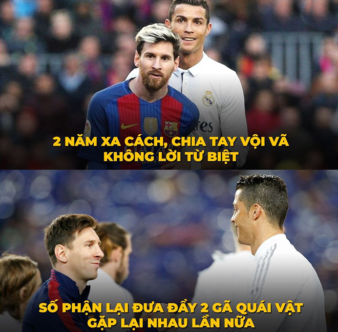 Ronaldo và Messi sẽ đụng độ nhau ngay từ vòng bảng cúp C1 năm nay.