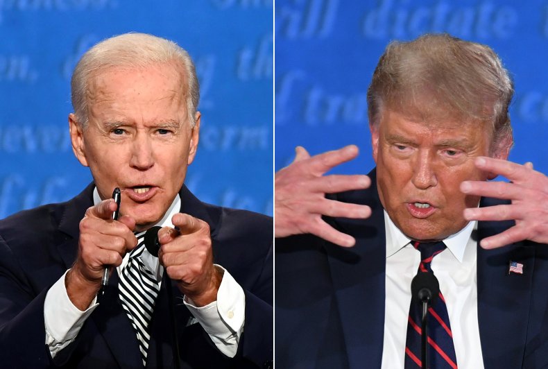 Ứng viên tổng thống đảng Dân chủ Joe Biden (trái) và Tổng thống Mỹ Donald Trump. Ảnh: Getty Images
