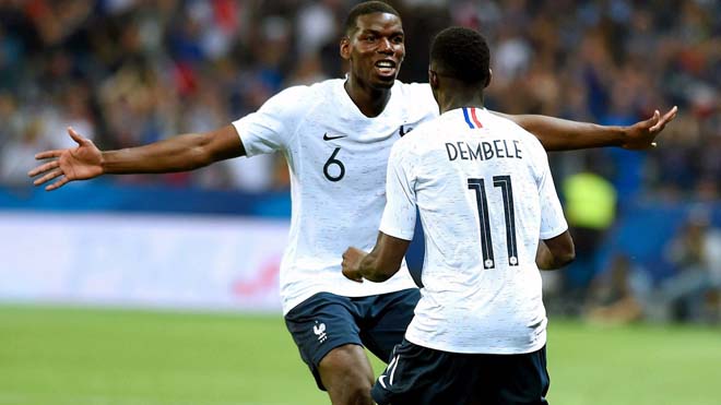 Pogba vào cuộc lôi kéo Dembele về MU